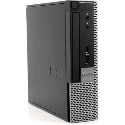 Компьютер Dell Optiplex 7010 USFF / i5-3470 / DDR3 8 ГБ / SSD 120 ГБ / Intel HD Graphics 2500 / 200 Вт / 4 / 4