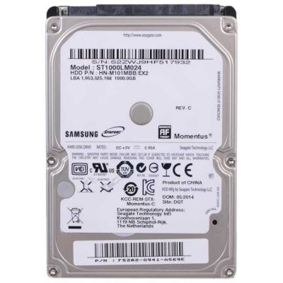 Жесткий диск Samsung ST1000LM024 2,5" / 500 ГБ / SATA II / 8 MB / 5400 об/мин