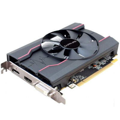 Б/У Видеокарта Sapphire Radeon RX 550 PULSE 4 ГБ / 128 Bit / GDDR5 / 7000 MHz / Мини