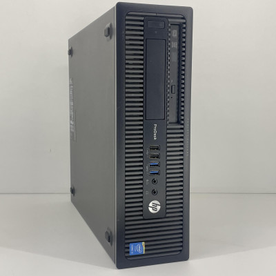 Б/У Компьютер HP ProDesk 600 G1 SFF / i3-4130 / DDR3 4 ГБ / HDD 2000 ГБ / GeForce GT 1030 2Gb / 240 Вт / 2 / 4