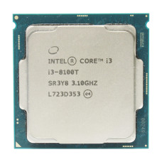 Процессор Intel Core i3-8100T / 6 МБ / 3100 МГц / Socket 1151 / 4 / 4