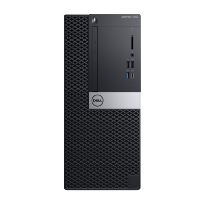 Компьютер Dell Optiplex 7060 MT / i5-8500 / DDR4 8 ГБ / SSD 128 ГБ / Intel UHD Graphics / 260 Вт / 6 / 6