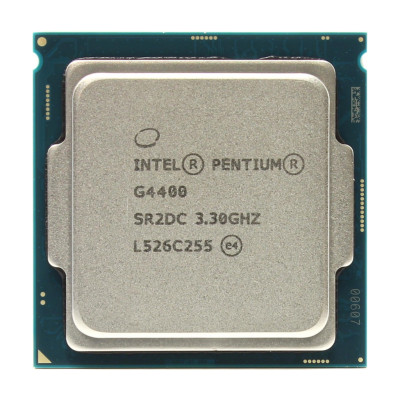 Процессор Intel Pentium G4400 / 3 МБ / 3300 МГц / Socket 1151 / 2 / 2