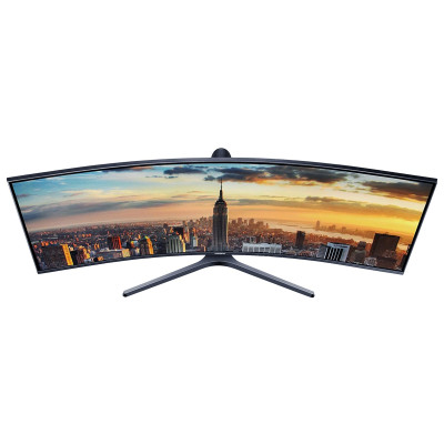 Монитор 43" Samsung C43J890DKU / 3840x1200 UHD / WLED / VA / 5 мс / HDMI, DisplayPort, USB hub, Type-C, Audio / Класс А