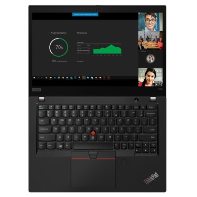 Б/У Ноутбук Lenovo ThinkPad X390 / Touchscreen / 13.3” 1920x1080 FullHD / i5-8365U / 8 ГБ / SSD 256 ГБ / Intel UHD Graphics 620 / Класс Б
