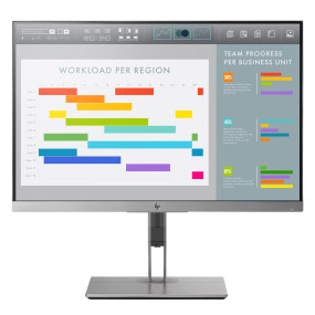 Б/У Монітор 24” HP EliteDisplay E243i / 1920x1200 / WLED / IPS / 5 мс / VGA, HDMI, DisplayPort, USB hub / Клас А /