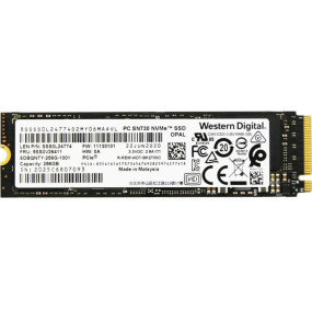 Накопитель SSD M.2 2280 256GB WD SDBQNTY-256 / 3D TLC / M.2 (PCI-E)