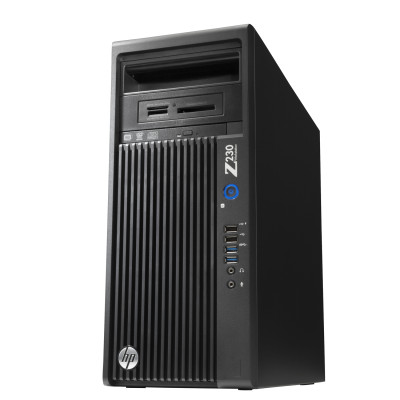 Компьютер HP Z230 Workstation MT / i7-4770 / DDR3 16 ГБ / SSD 2 ТБ 240 ГБ / Nvidia Quadro K2200 4ГБ / 400 Вт / 4 / 8