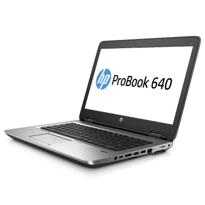 Ноутбук HP ProBook 640 G2 / 14” / 1366x768 HD / i5-6300U / SO-DIMM DDR4 8 ГБ / SSD 256 ГБ / Intel HD Graphics 520 / Класс А-