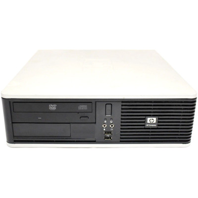 Компьютер HP Compaq DC 7800 SFF / Core2 Quad Q6600 / DDR2 8 ГБ / HDD 500 ГБ Intel GMA 4500 / 240 Вт / 4 / 4