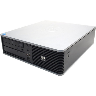 Компьютер HP Compaq DC 7800 SFF / Core2 Quad Q6600 / DDR2 8 ГБ / HDD 500 ГБ Intel GMA 4500 / 240 Вт / 4 / 4