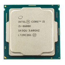 Процесор Intel Core i5-8600K / 9 МБ / 3600 МГц / Socket 1151 / 6 / 6
