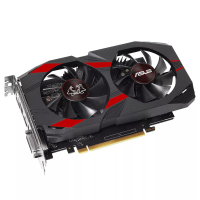 Видеокарта ASUS GeForce GTX 1050 Ti 4Gb CERBERUS OC 4 ГБ / 128 бит / GDDR5 / 7008 МГц / Стандартная