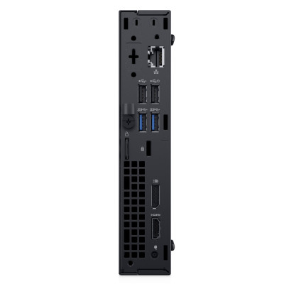 Комп'ютер Dell OptiPlex 3070 MFF / i3-9100T / SO-DIMM DDR4 16 ГБ / HDD+SSD 500 ГБ 240 ГБ / Intel UHD Graphics 630 / 65 Вт / 4 / 4