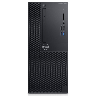 Компьютер Dell OptiPlex 3060 MT / i3-8100 / DDR4 8 ГБ / SSD 240 ГБ / Intel UHD Graphics 630 / 260 Вт / 4 / 4