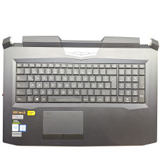Топкейс с клавиатурой и тачпадом для ноутбука XMG U717-XHM Ultimate / 6-39-P7752-21 / Оригинал