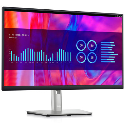 Б/У Монітор 24” Dell P2423DE / 2560x1440 Quad-HD / WLED / IPS / 5 мс / HDMI, DisplayPort, USB hub, Type-C / Class А / Class А /