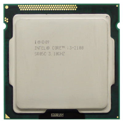 Процессор Intel Core i3-2100 / 3 МБ / 3100 МГц / Socket 1155 / 2 / 4