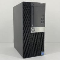 Компьютер Dell Optiplex 3040 MT / i7-6700 / DDR3L 16 ГБ / SSD+HDD 256 ГБ / 1000 ГБ / GeForce GTX 1050 Ti 4Gb / 240 Вт / 4 / 8