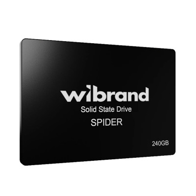 Б/У Накопитель SSD 2.5" 240GB Wibrand Spider 3D TLC NAND / SATA 6Gb/s