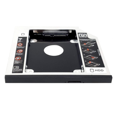 Б/У Карман-адаптер SSD-HDD диска (вместо CD-DVD) Lenovo ThinkPad 12.7mm (04W3584)