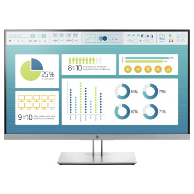 Б/У Монітор 27” HP E273 / 1920x1080 FullHD / WLED / IPS / 5 мс / VGA, HDMI, DisplayPort, USB hub / Клас А / Класс А /