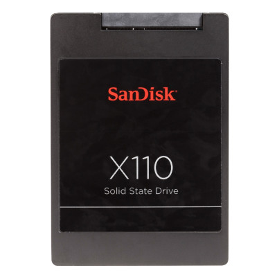 Б/У Накопитель SSD 2.5 SanDisk X110 128Gb SD6SB1M-128G-1001 / MLC / SATA III