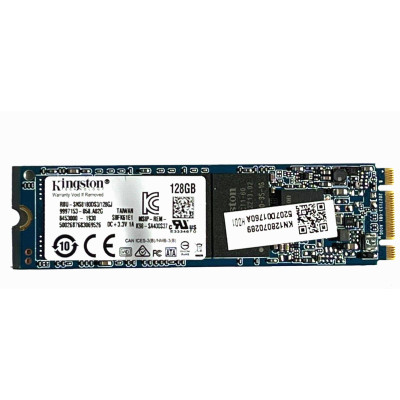 Б/У Накопитель SSD M.2 2280 128GB Kingston OM8P0S3128Q-A0 / 3D TLC / M.2 SATA