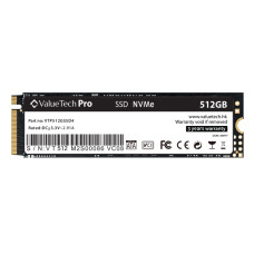 Накопитель SSD M.2 2280 512GB ValueTech VTP512GSSD4 / 3D TLC NAND / NVMe