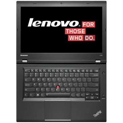 Ноутбук Lenovo ThinkPad L440 / 14” 1366x768 HD / i5-4330M / 8 ГБ / SSD 120 ГБ / Intel HD Graphics 4600 / Клас Б