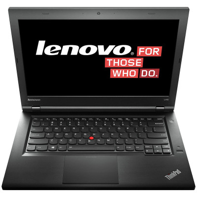 Ноутбук Lenovo ThinkPad L440 / 14” 1366x768 HD / i5-4330M / 8 ГБ / SSD 120 ГБ / Intel HD Graphics 4600 / Клас Б