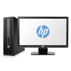 Комплект Компьютер HP EliteDesk 705 G1 SFF (A4-7300B/4/500) + Монитор 20" HP P202