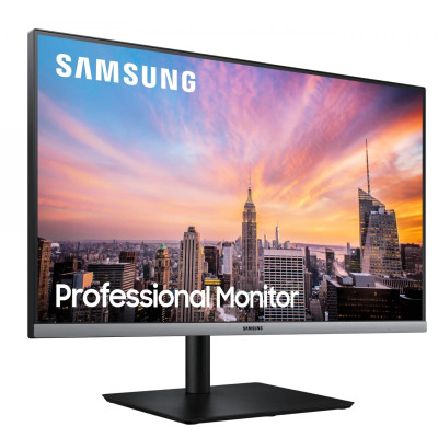 Б/У Монитор 27" Samsung LS27R650FDUXEN / 1920x1080 FullHD / WLED / IPS / 5 мс / VGA, HDMI, DisplayPort, USB hub / Класс Б