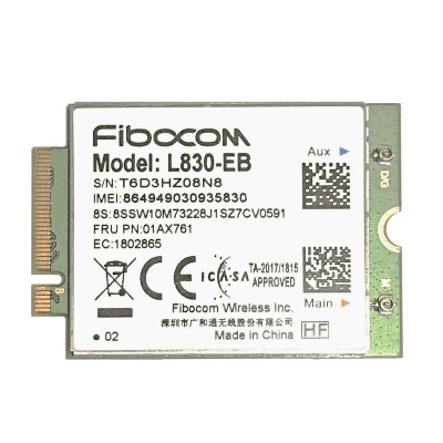 4G LTE модуль Fibocom L830-EB