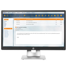 Монитор 24" HP EliteDisplay E240 / 1920x1080 FullHD / WLED / IPS / 7 мс / VGA, HDMI, DisplayPort, USB hub / Класс Б
