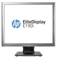 Монитор 19" HP EliteDisplay E190i / 1280x1024 / LED / IPS / 8 мс / VGA, DVI, DisplayPort / Класс Б