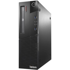 Комп'ютер Lenovo ThinkCentre M93p SFF / i5-4570 / DDR3 16 ГБ / HDD+SSD 500 ГБ 120 ГБ / Radeon HD 7570 1Gb / 240 Вт / 4 / 4