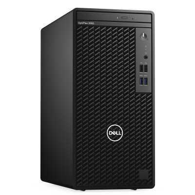 Компьютер Dell OptiPlex 3080 MT / i5-10500 / DDR4 16 ГБ / SSD 512 ГБ / Intel UHD Graphics / 260 Вт / 6 / 12