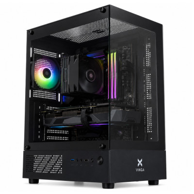 Б/У Ігровий комп'ютер Vinga (CS323-450W) / i5-6500 / DDR4 8 ГБ / SSD 512 ГБ / NVIDIA Quadro P2000 / 450 Вт / 4 / 4