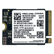 Накопитель SSD M.2 2230 512GB Samsung MZ9LQ512HBLU-00BD1 / 3D TLC NAND / NVMe