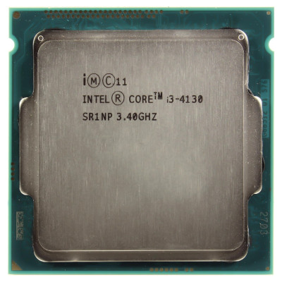 Процессор Intel Core i3-4130 / 3 МБ / 3400 МГц / Socket 1150 / 2 / 4