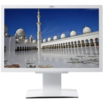 Б/У Монитор 22" Fujitsu B22w-6 LED / 1680x1050 / LED / TN / 5 мс / VGA, DVI, DisplayPort / Класс Б