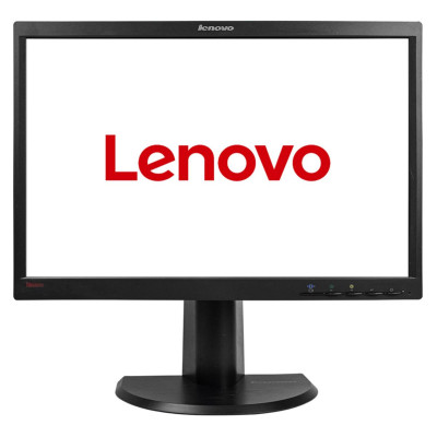 Б/У Монитор 24" Lenovo LT2452pwC / 1920x1200 / WLED / IPS / 7 мс / VGA, DVI, DisplayPort / Класс Б /