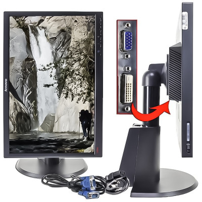 Монітор 22” Lenovo ThinkVision L2251PWD/1680x1050/LED/TN/5 мс/VGA, DisplayPort/ Клас Б