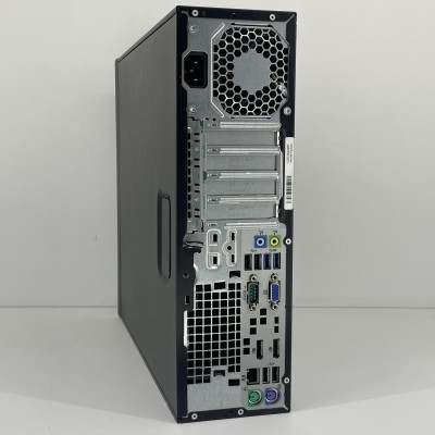 Комп'ютер HP EliteDesk 800 G1 SFF / i3-4160 / DDR3 4 ГБ / SSD 120 ГБ / Intel HD Graphics 4600 / 240 Вт / 2 / 4