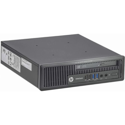 Комп'ютер HP EliteDesk 800 G1 SFF / i3-4160 / DDR3 4 ГБ / SSD 120 ГБ / Intel HD Graphics 4600 / 240 Вт / 2 / 4
