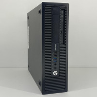 Компьютер HP EliteDesk 800 G1 SFF / i3-4160 / DDR3 4 ГБ / SSD 120 ГБ / Intel HD Graphics 4600 / 240 Вт / 2 / 4