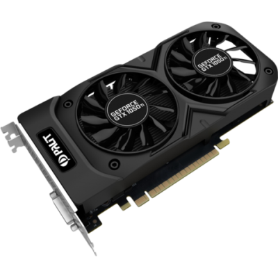 Видеокарта Palit GeForce GTX 1050 Ti 4 ГБ / 128 бит / GDDR5 / Стандартная