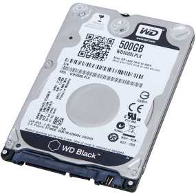 Жесткий диск Western Digital WD5000LPLX 2.5" / 500 ГБ / SATA III / 32 МБ / 7200 об/мин