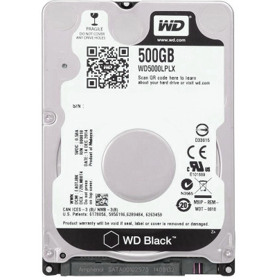 Жесткий диск Western Digital WD5000LPLX 2.5" / 500 ГБ / SATA III / 32 МБ / 7200 об/мин